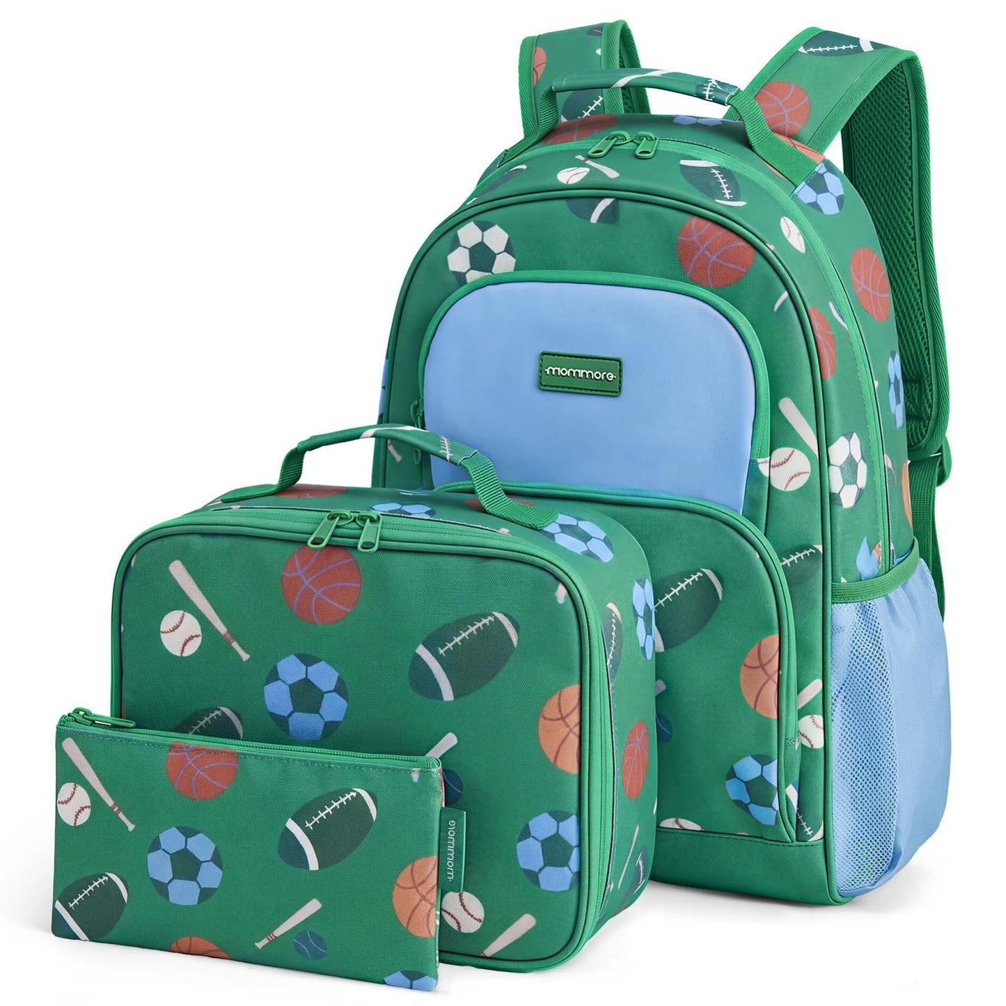 Kids Backpack Set for Kindergarten & Preschool, 3-Piece with Lunch Box & Pencil1