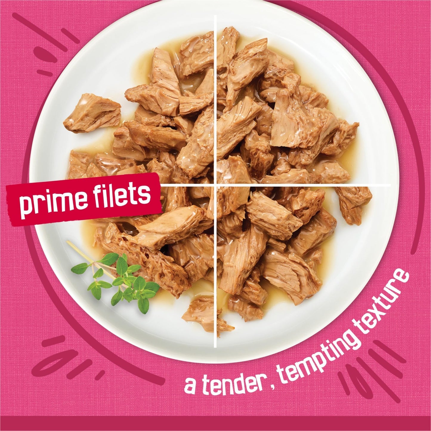 Prime Filets Cat Food Variety Pack   40 Cans, 5.5 oz   Gourmet Wet Cat Food3