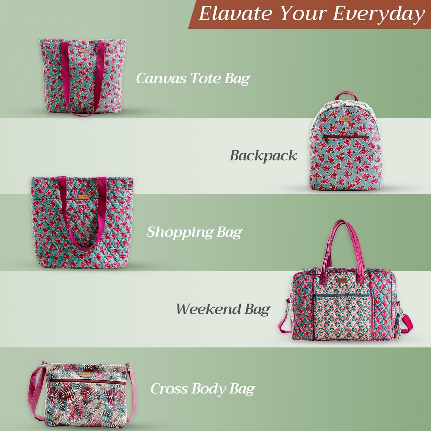 Stylish Cotton Shoulder Bag for Women   Versatile Handbag, Everyday Use6