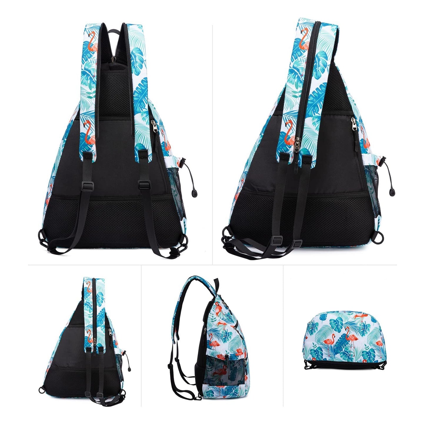 Adjustable Pickleball Backpack with Fence Hook, Large Capacity & Safety Pocket4
