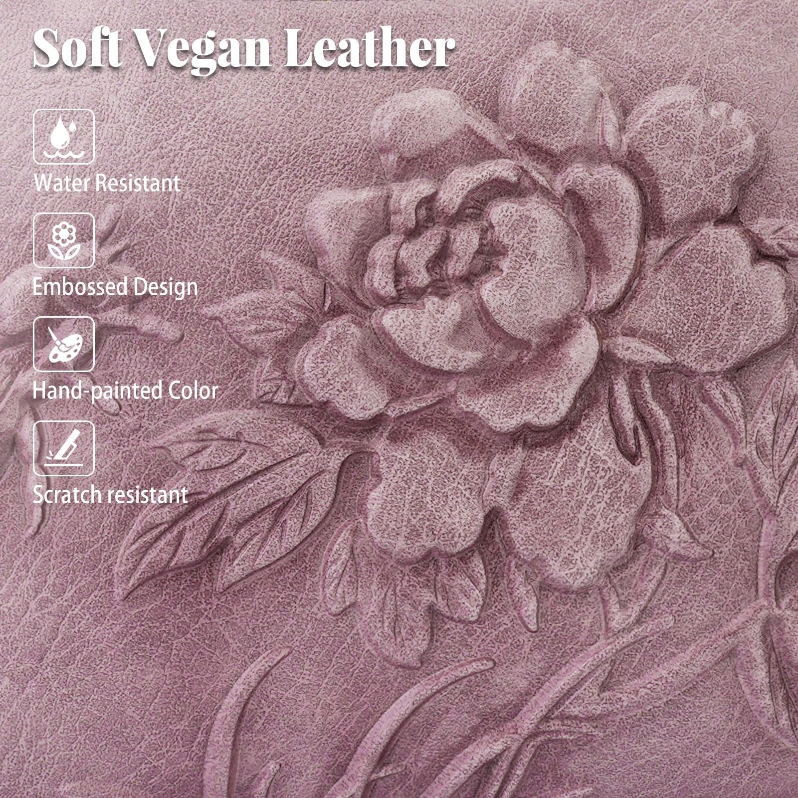 Stylish Vegan Leather Crossbody Bag for Women, Embossed Design, Fashion Purse4
