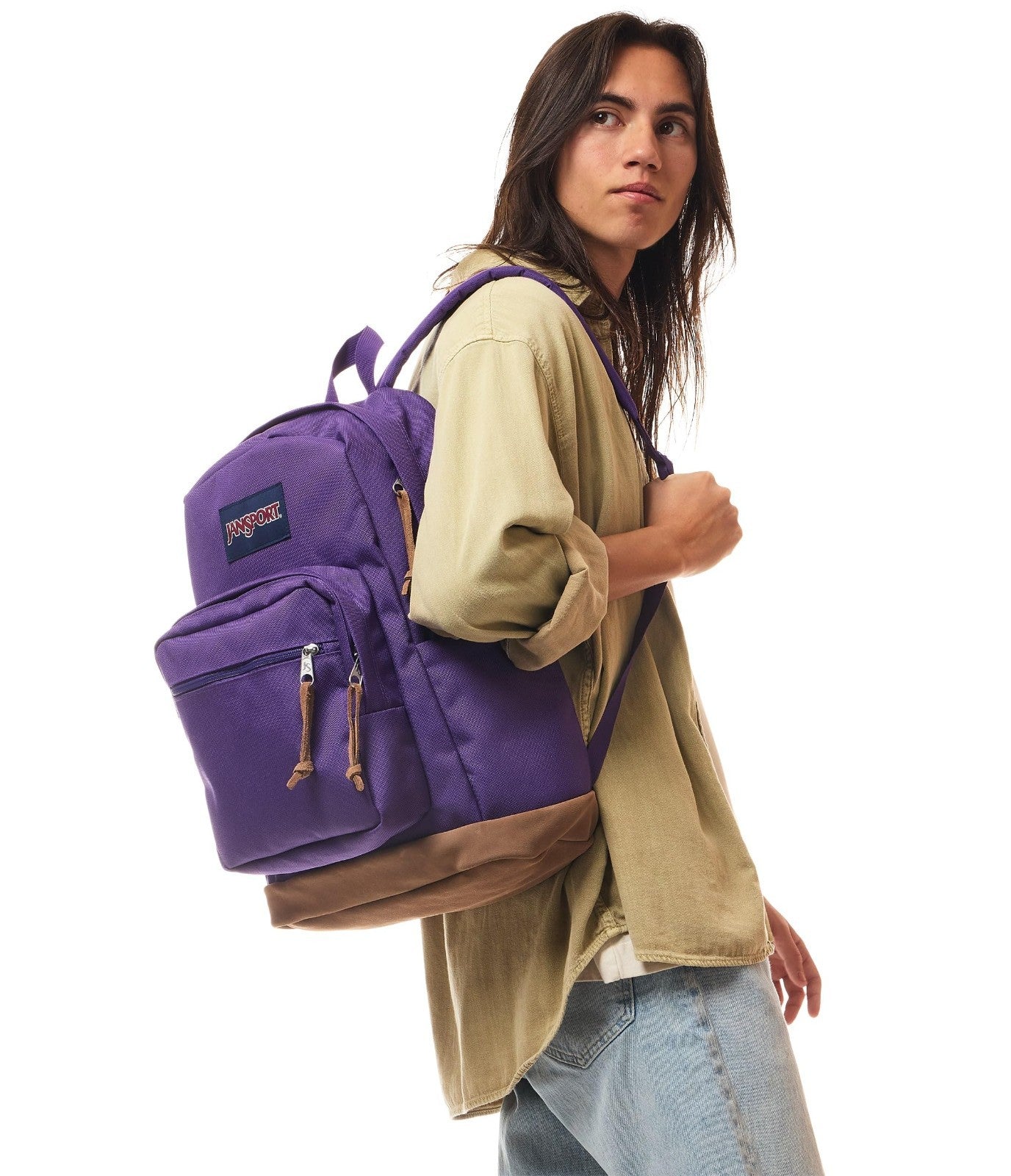 Durable Daypack Backpack with Padded 15" Laptop Sleeve & Water Bottle Pocket   G4