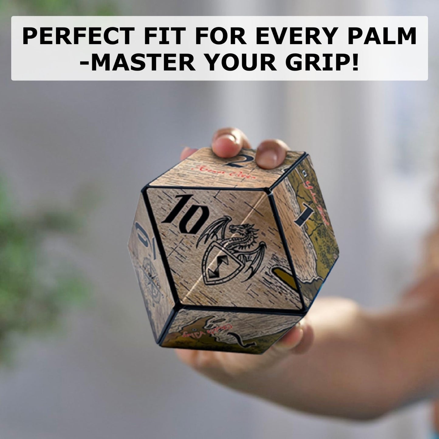 Magnetic Puzzle Cube   Sensory Fidget Toy for Stress Relief & Shape Shifting Fun4