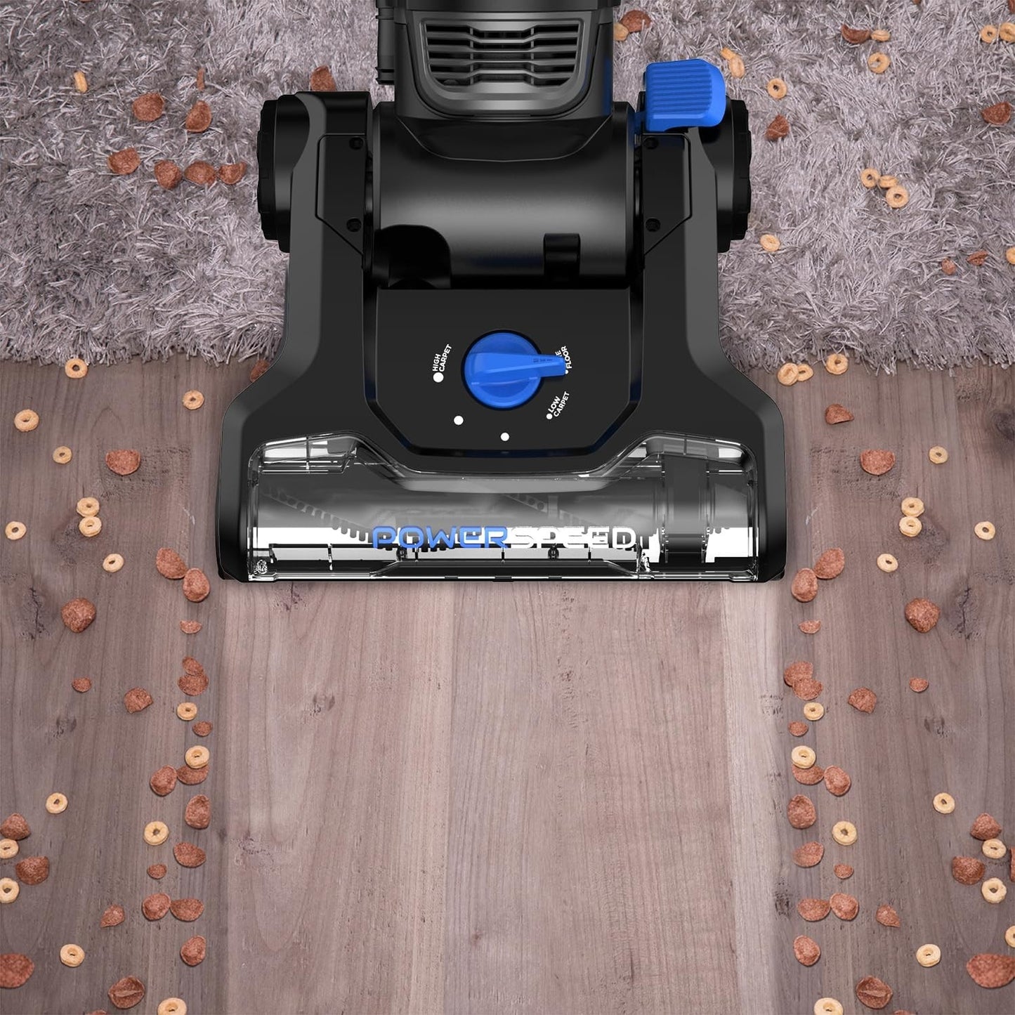 Lightweight Bagless Upright Vacuum for Carpet & Hard Floors, Pet Hair Turbo Brus2