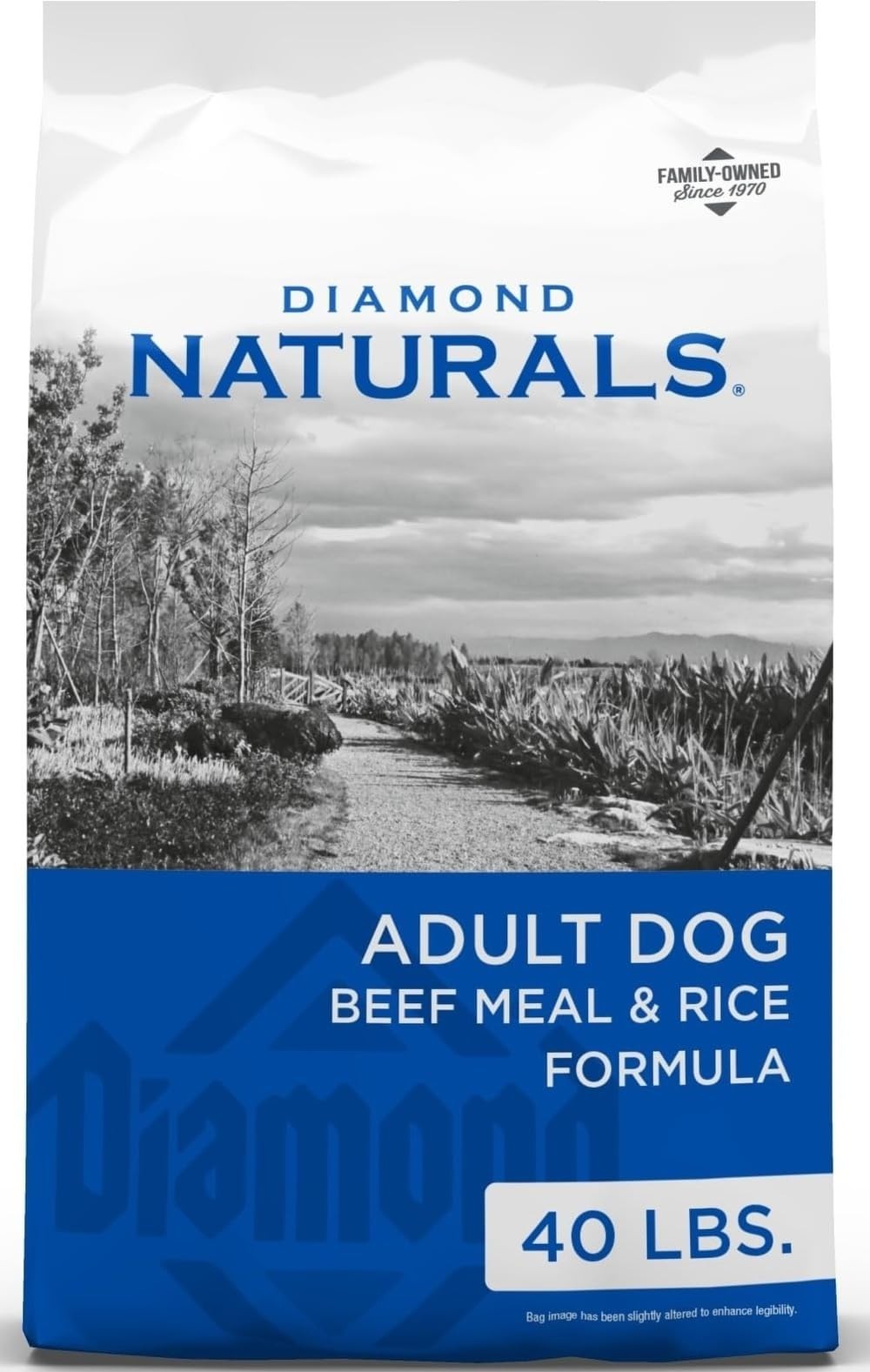 Premium Adult Dry Dog Food   Beef Meal & Rice Formula, 40lb Bag, Grain Free Nutr1