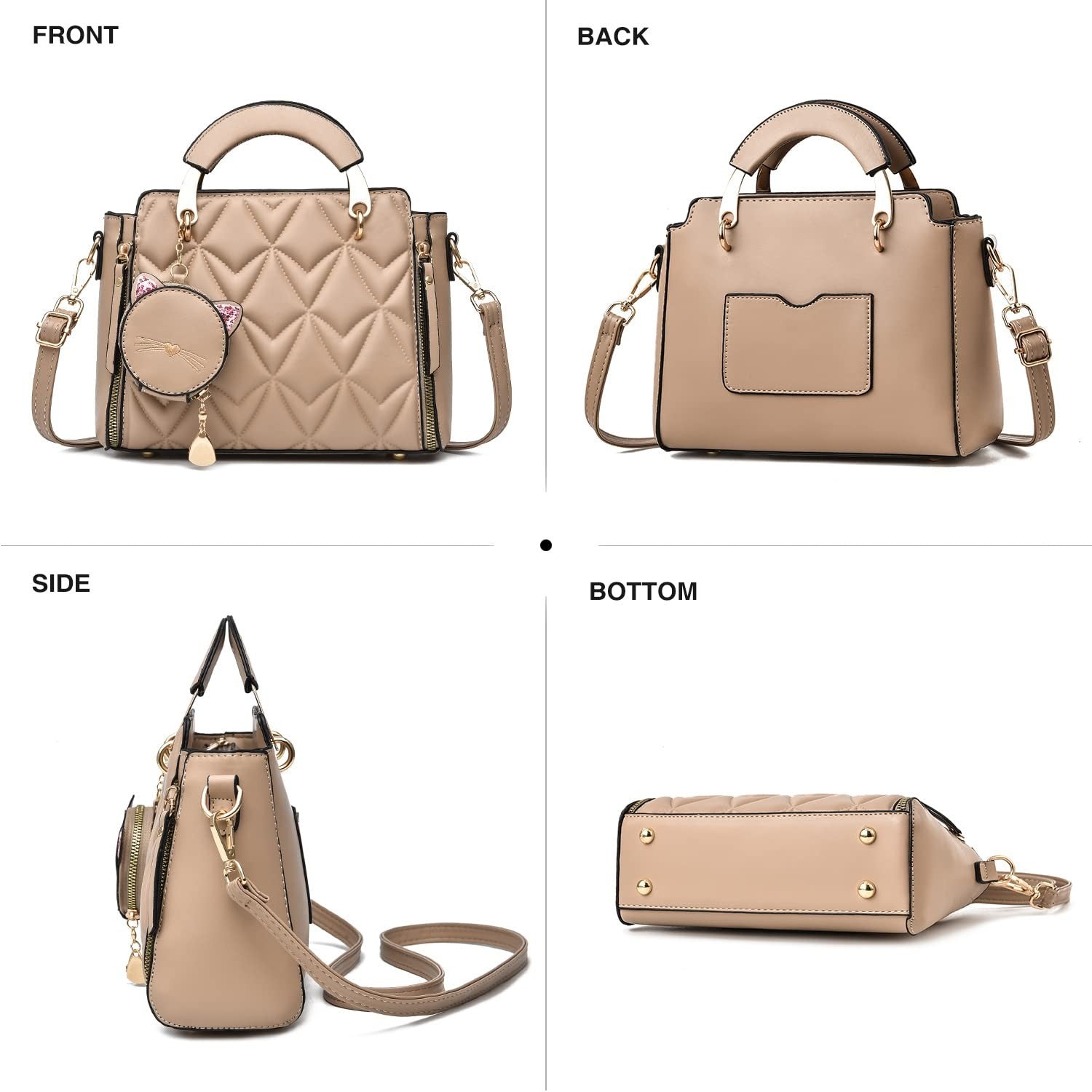 Stylish Women's Crossbody Handbags, Satchel Shoulder Bags & Small Totes5