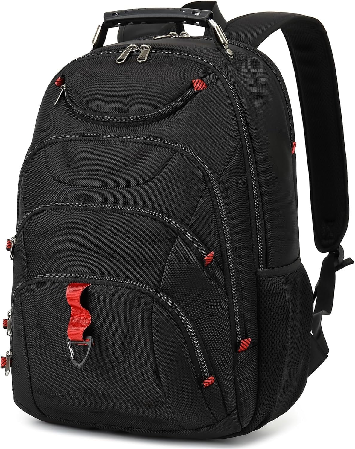 17.3" Waterproof Laptop Backpack with USB Port, Anti Theft Travel Bag for Work &1