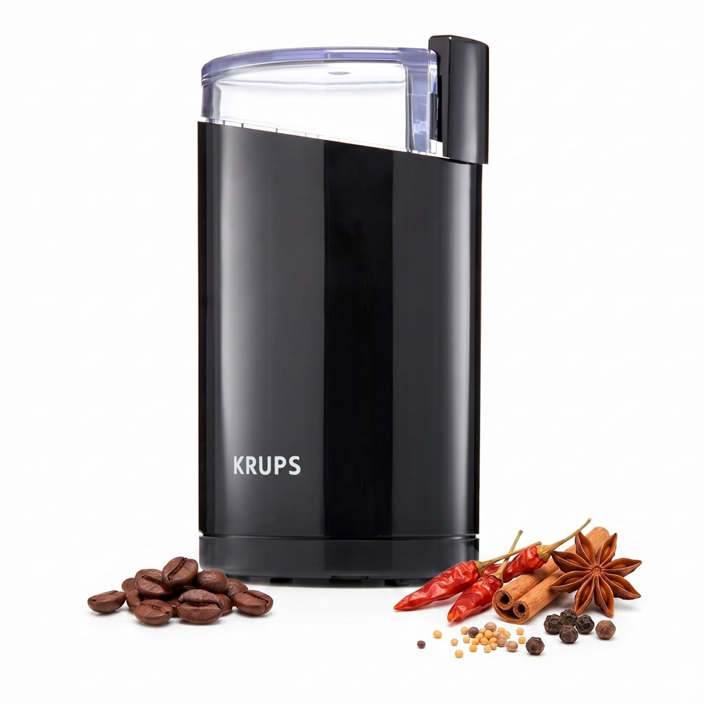 Electric Coffee Grinder, 3 oz Capacity, 200W Motor, Stainless Steel Blades, Spic1