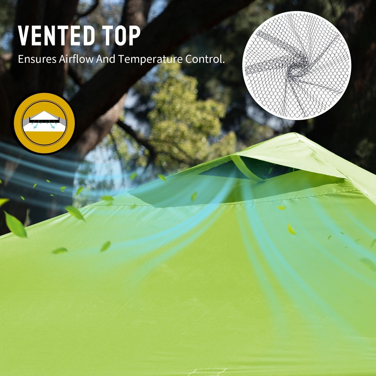 10x10 Pop Up Canopy Tent   Easy Setup Outdoor Sun Shade for Events, Parties, Cam5