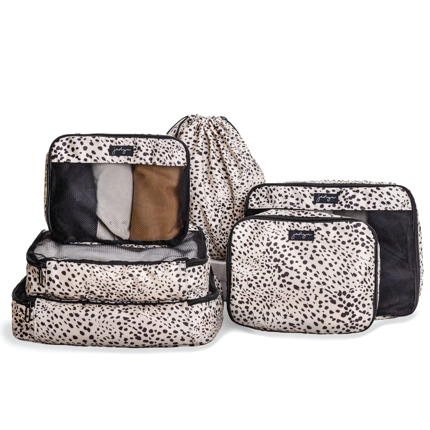 6-Piece Packing Cubes Set for Travel - Large Organizer for Suitcase & Luggage1