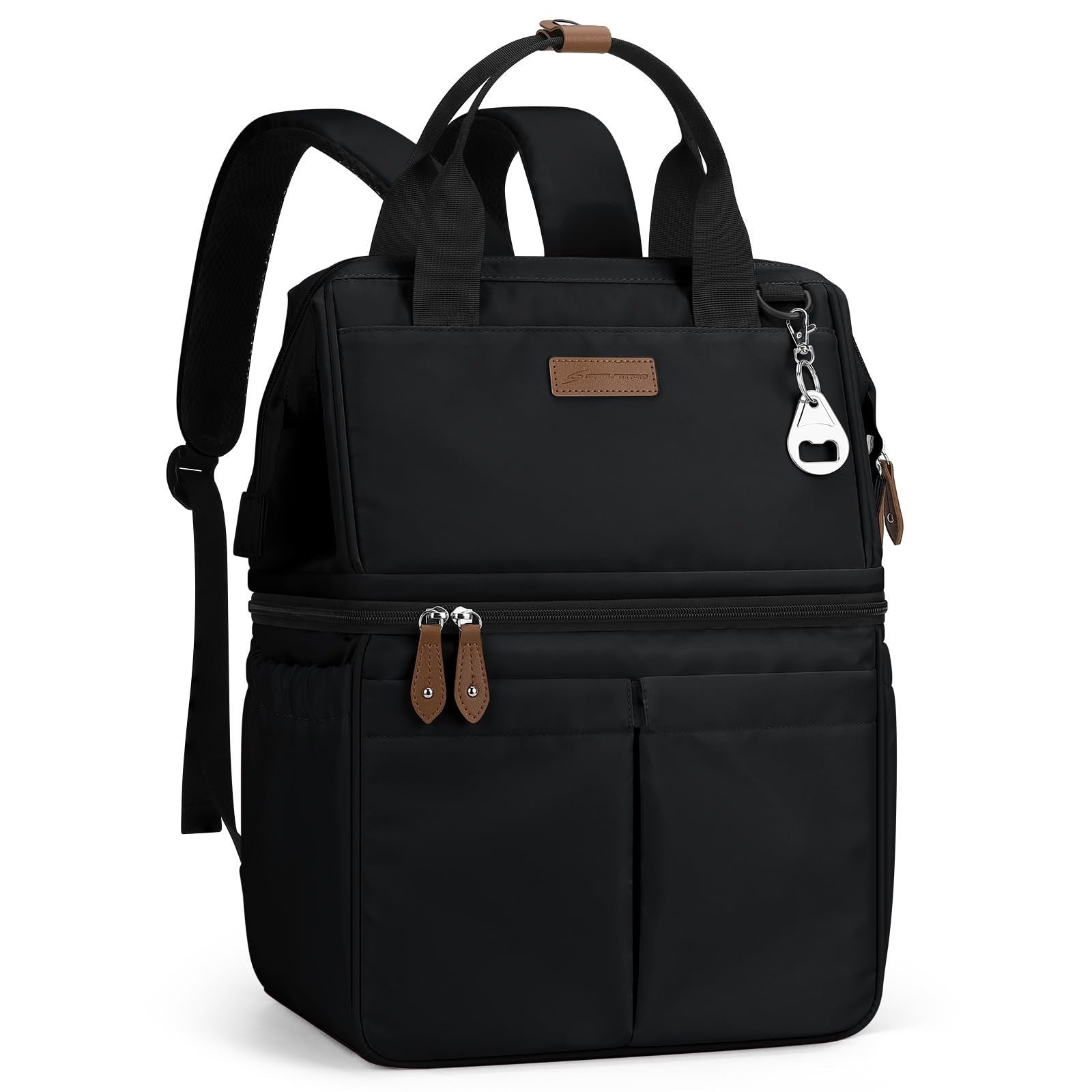 Insulated Cooler Backpack - 36 Can Leakproof Lunch Bag, Lightweight & Ergonomic1