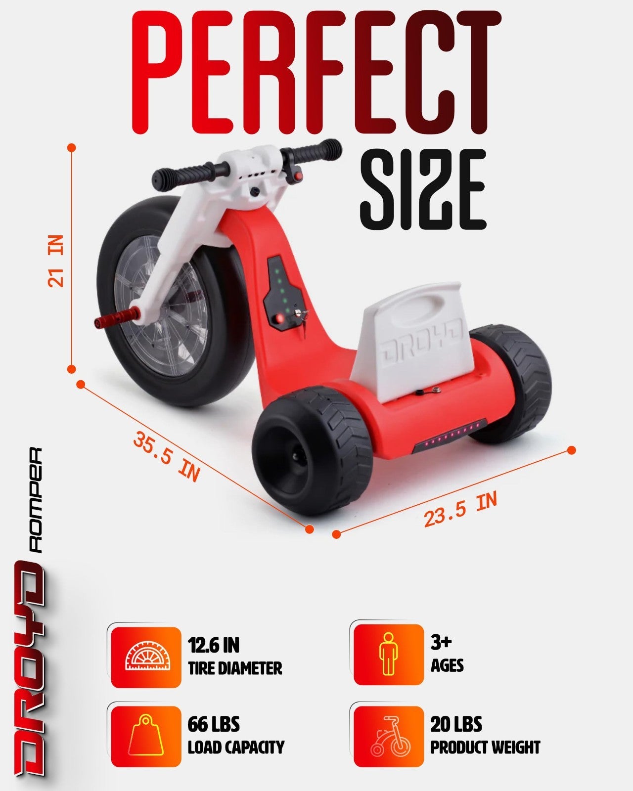 Electric Tricycle for Kids 3+ Years - 24V Safe Toy, 3-6 MPH, Adjustable Seat, LE6