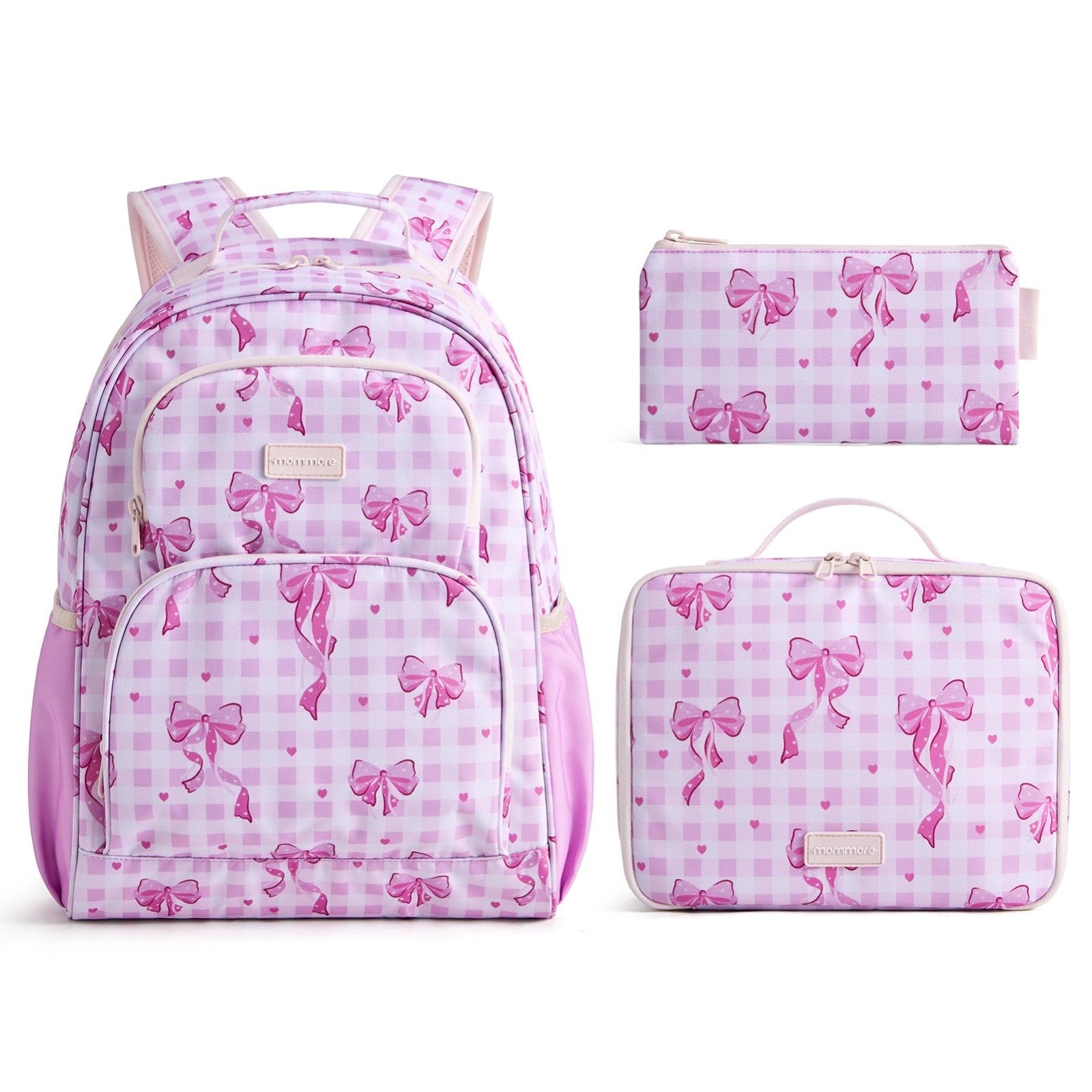 Kids Backpack Set 3PCS for School, Large Capacity 23L, Lightweight, Water-Resist1
