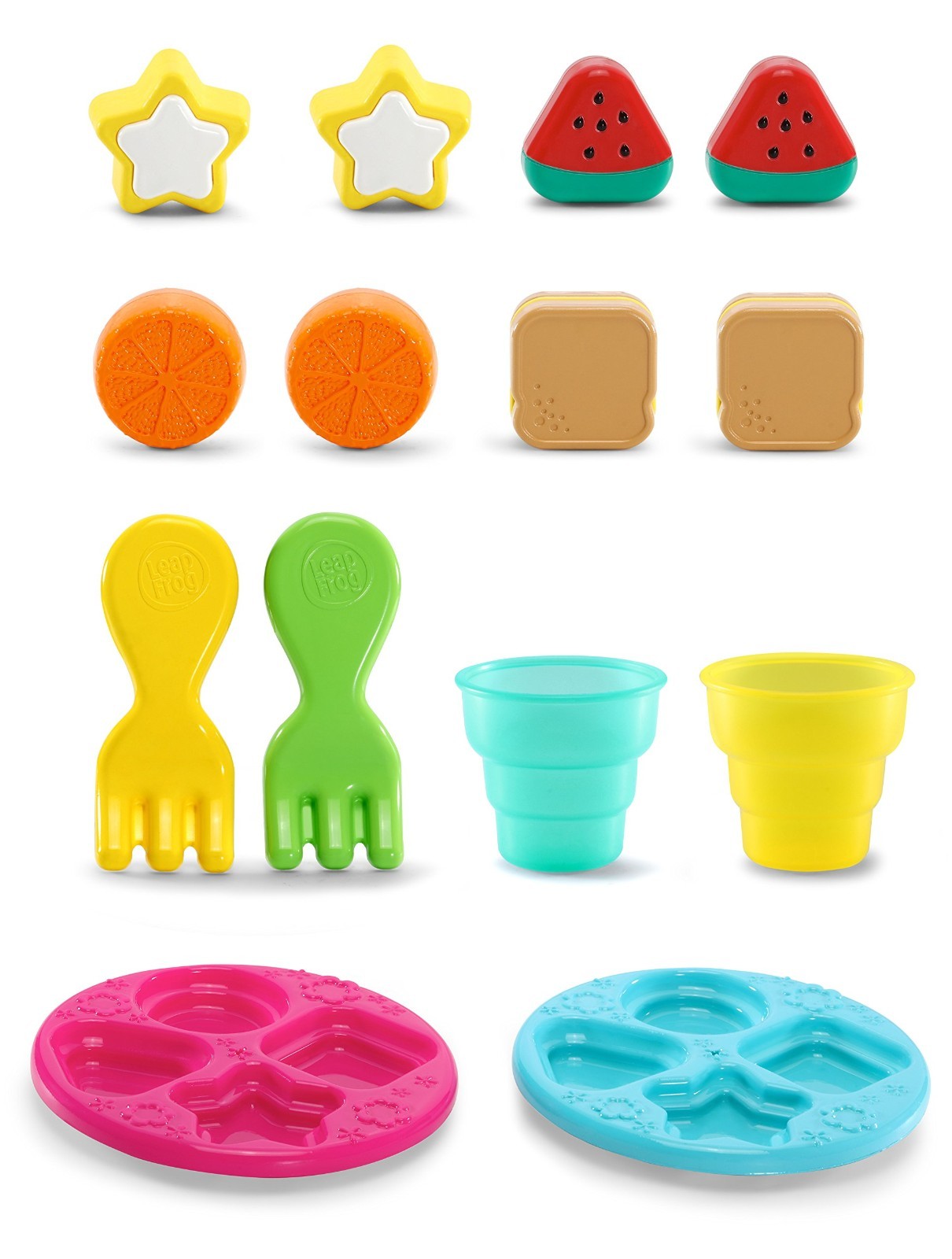 Shapes and Sharing Picnic Basket   Educational Toy for Kids, Pink, Fun Learning6