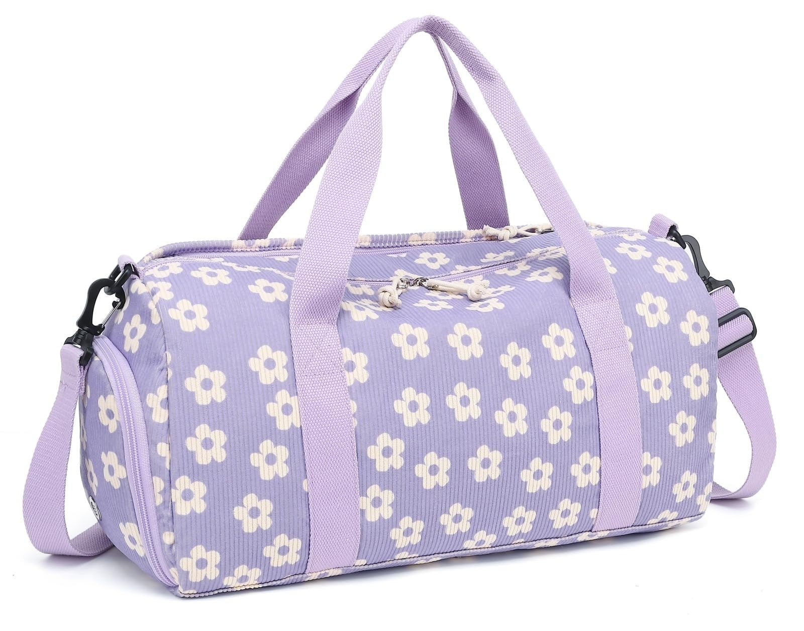Cute Duffle Bag for Girls - Waterproof Gym Bag with Shoe Compartment & Wet Pocke1