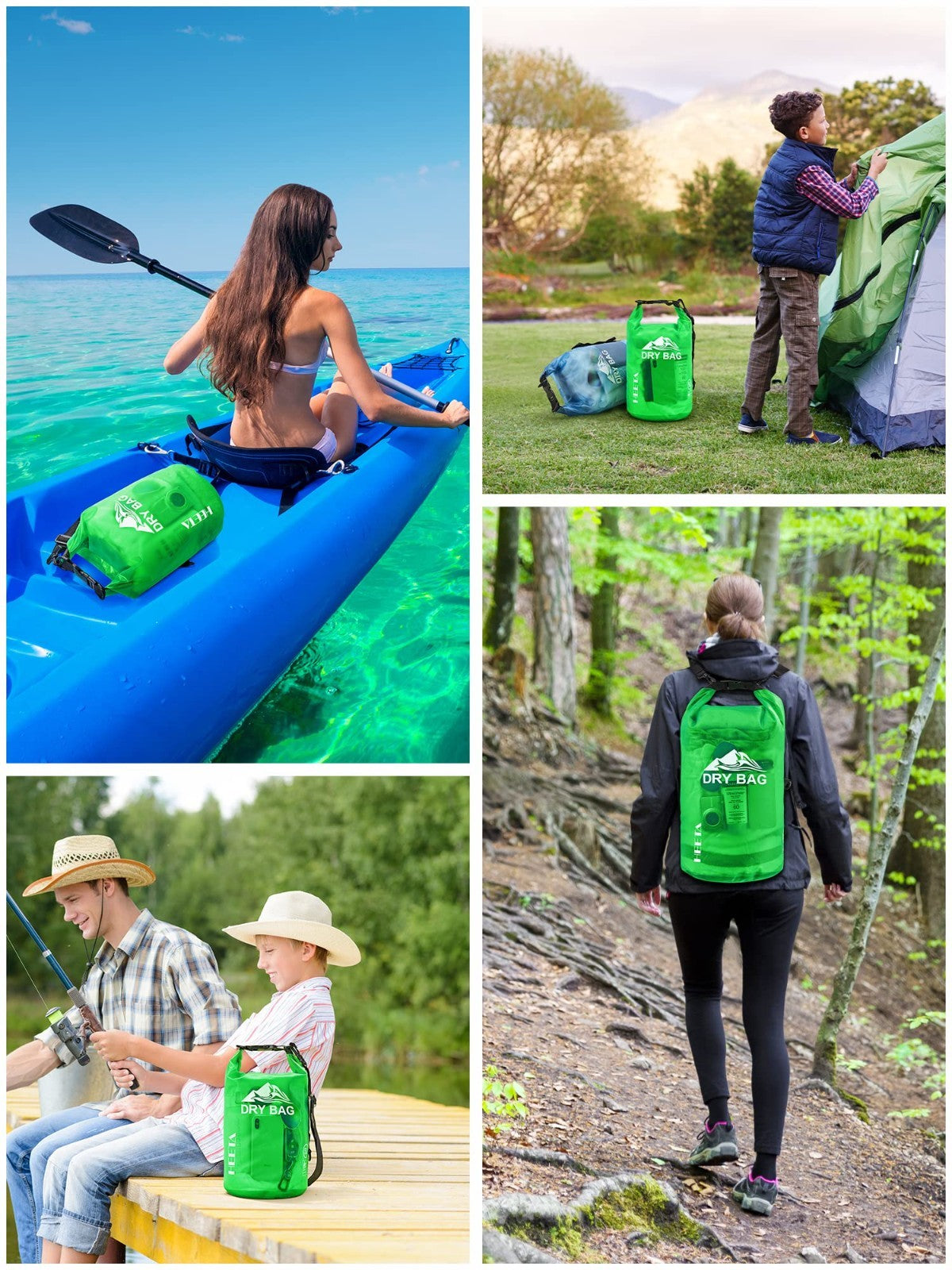 Waterproof Dry Bag for Travel, Swimming & Camping - 5L/10L/20L/30L/40L Sizes5