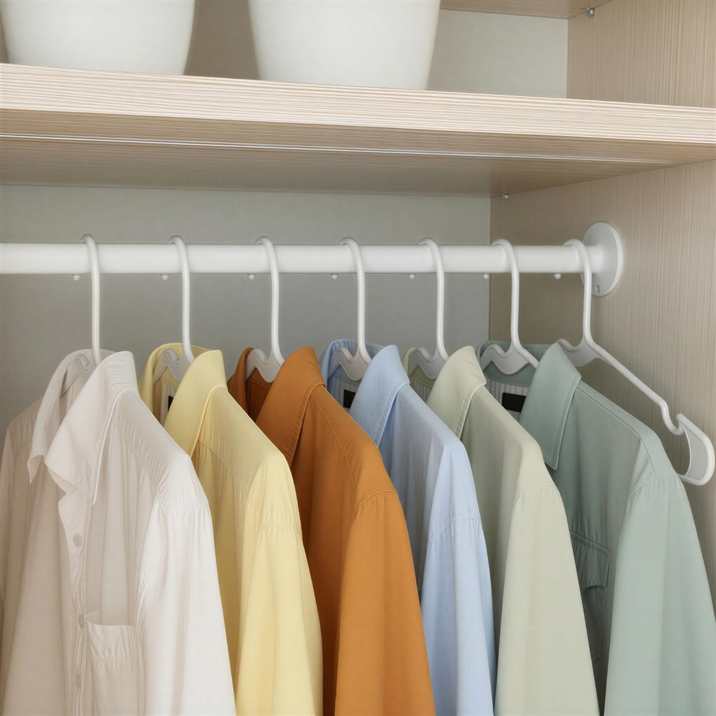 Space Saving Plastic Clothes Hangers   Sturdy Closet Organizer for Shirts & Jack4