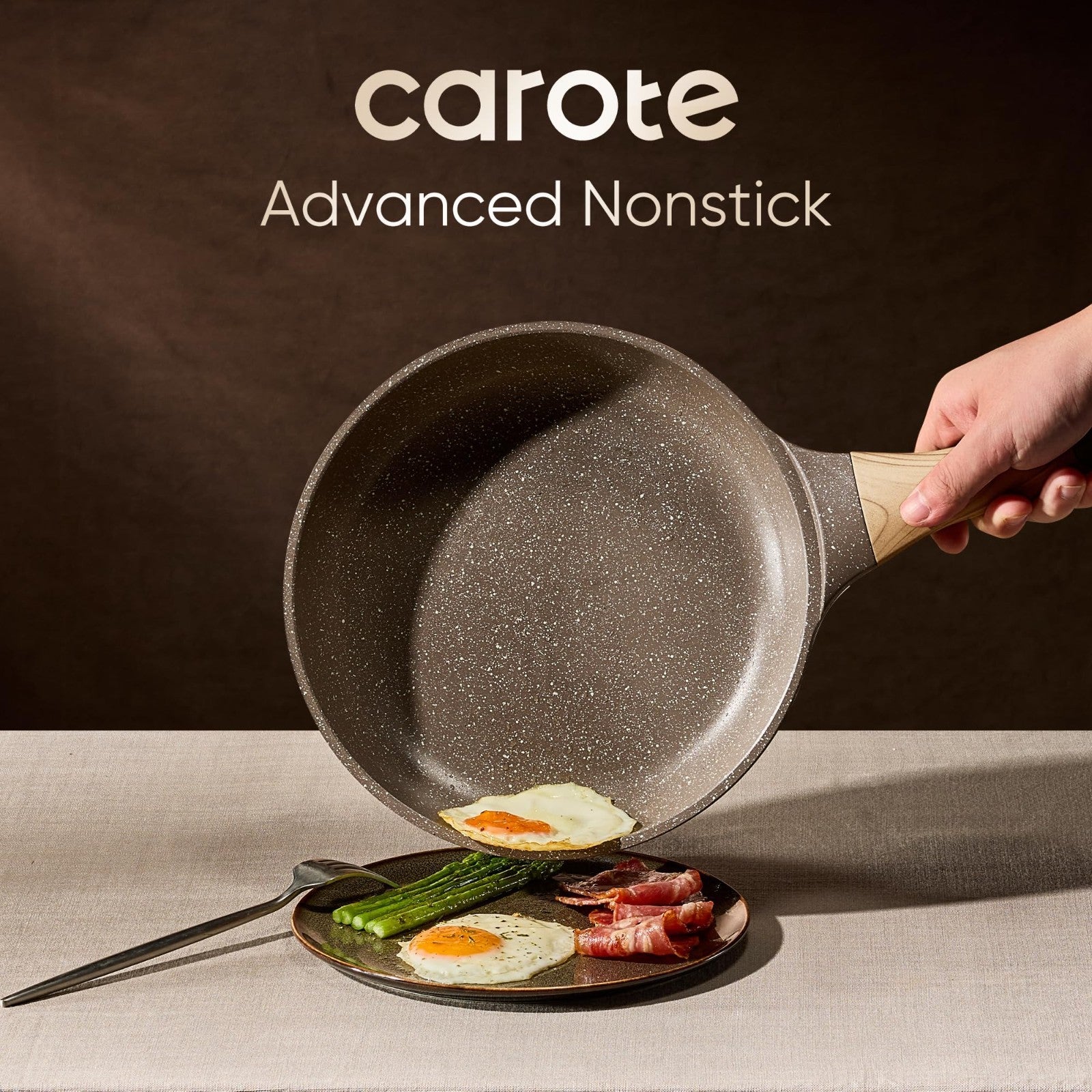 26pcs Nonstick Cookware Set | Induction Pots & Pans, Durable, Easy Release, Even2