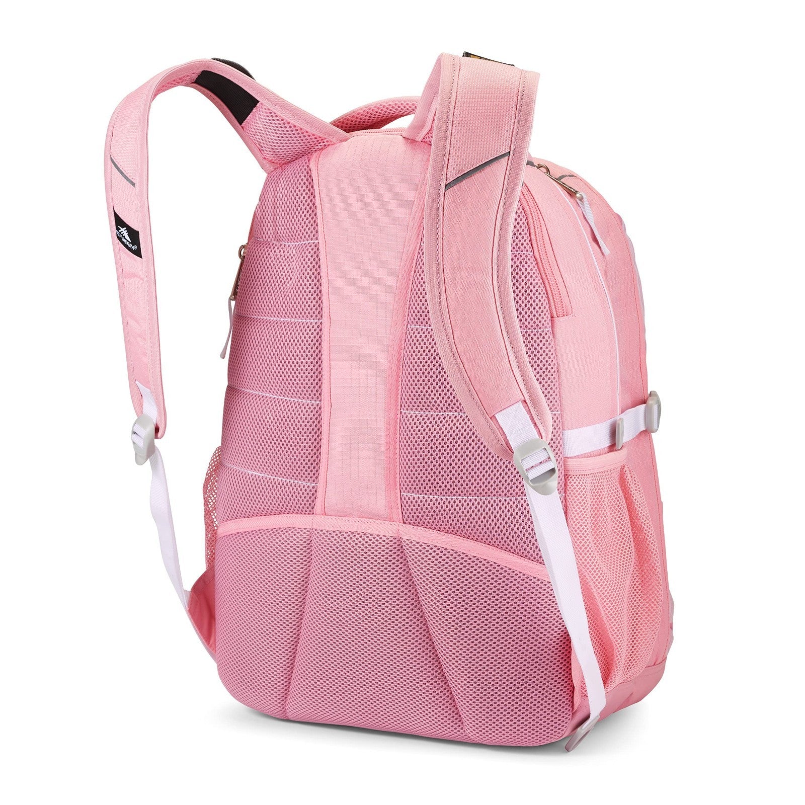 Stylish Pink Marble Daypack Backpack   Bubblegum Pink, One Size, Perfect for Sch4