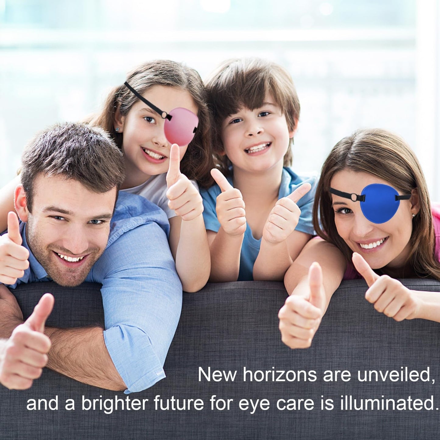 3D Adjustable Eye Patch - 2PCS Medical Eyepatch for Amblyopia, Lazy Eye, Adults6