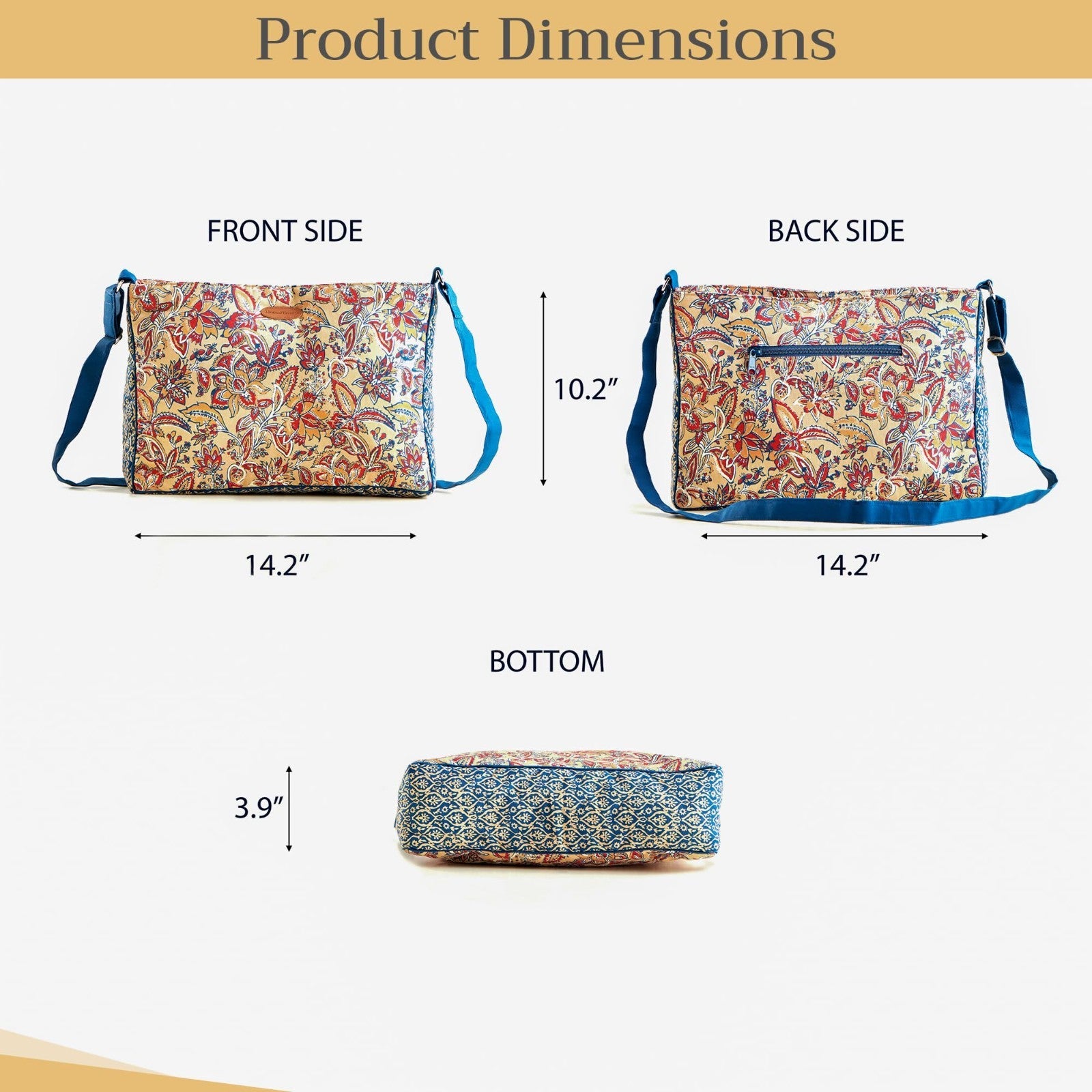 Stylish Cotton Shoulder Bag for Women   Chic Handbag, Versatile Tote, Everyday U4