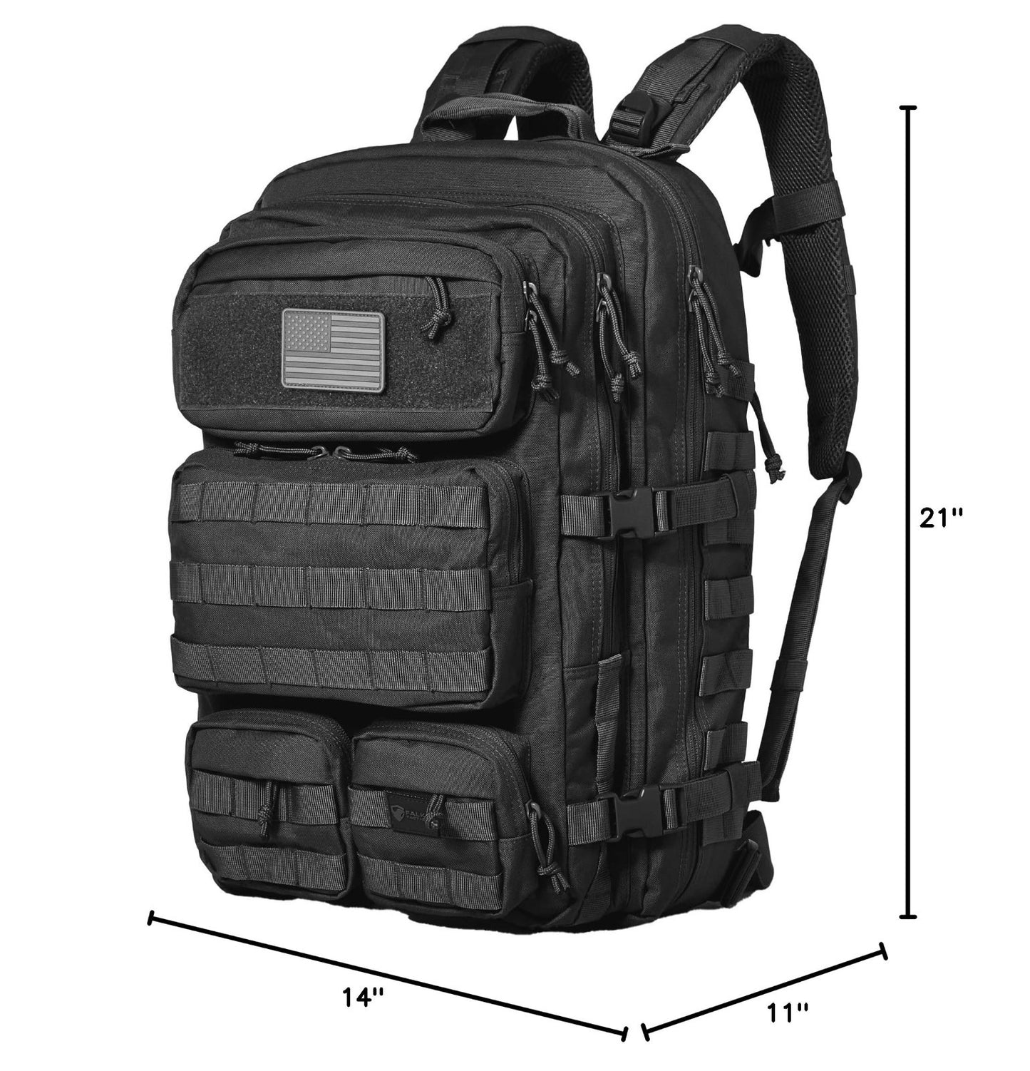 50L Military Molle Rucksack for Men & Women   Durable Bugout Backpack, Outdoor G9