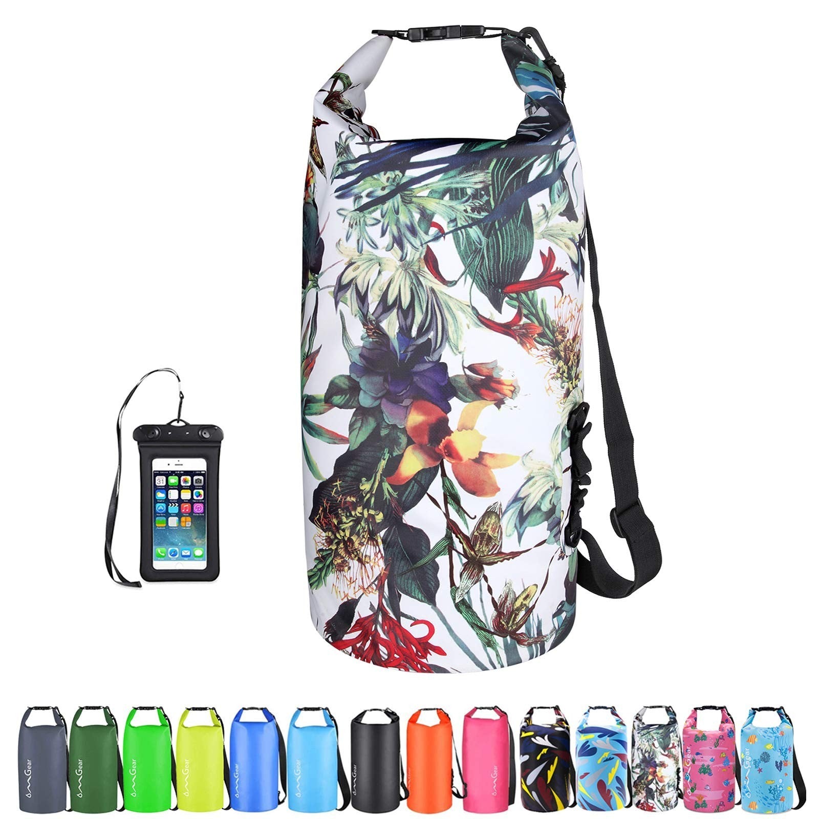 Waterproof Dry Bag Backpack 40L/30L/20L/10L/5L - Floating Sack for Kayaking & Ou1