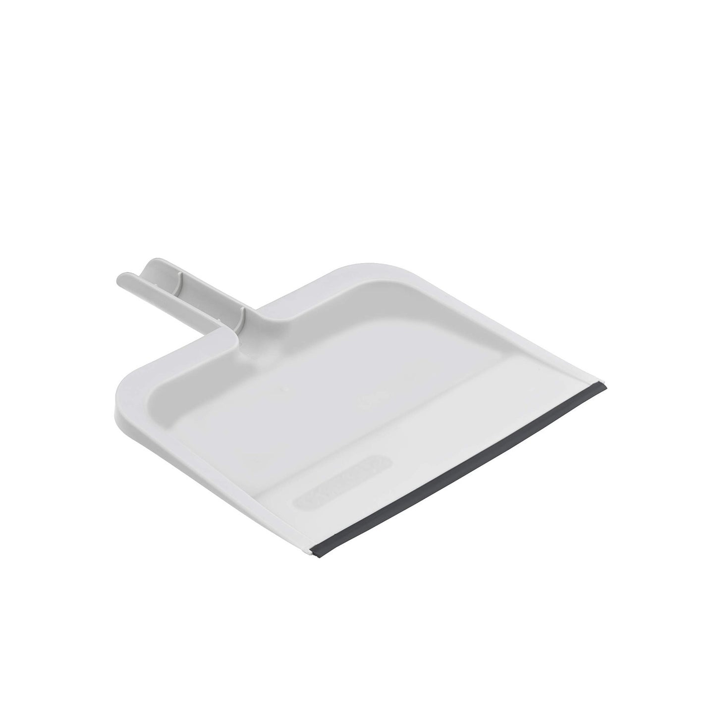 Clip-On Dustpan with Rubber Lip - 10" Durable Plastic, Comfort Grip Handle, 2-Pa4