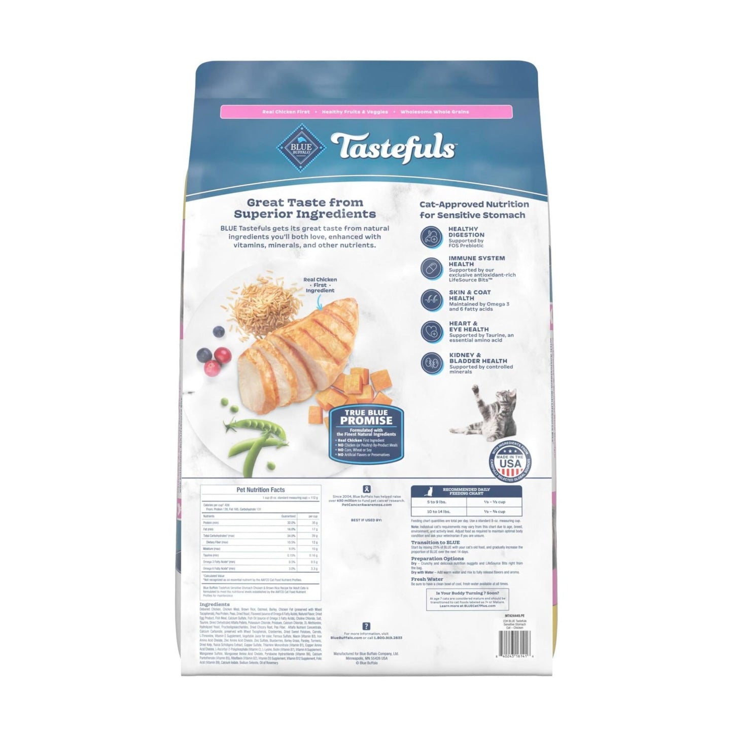 Indoor Dry Cat Food   Chicken Flavor, 22 lb   Healthy & Nutritious for Adult Cat2