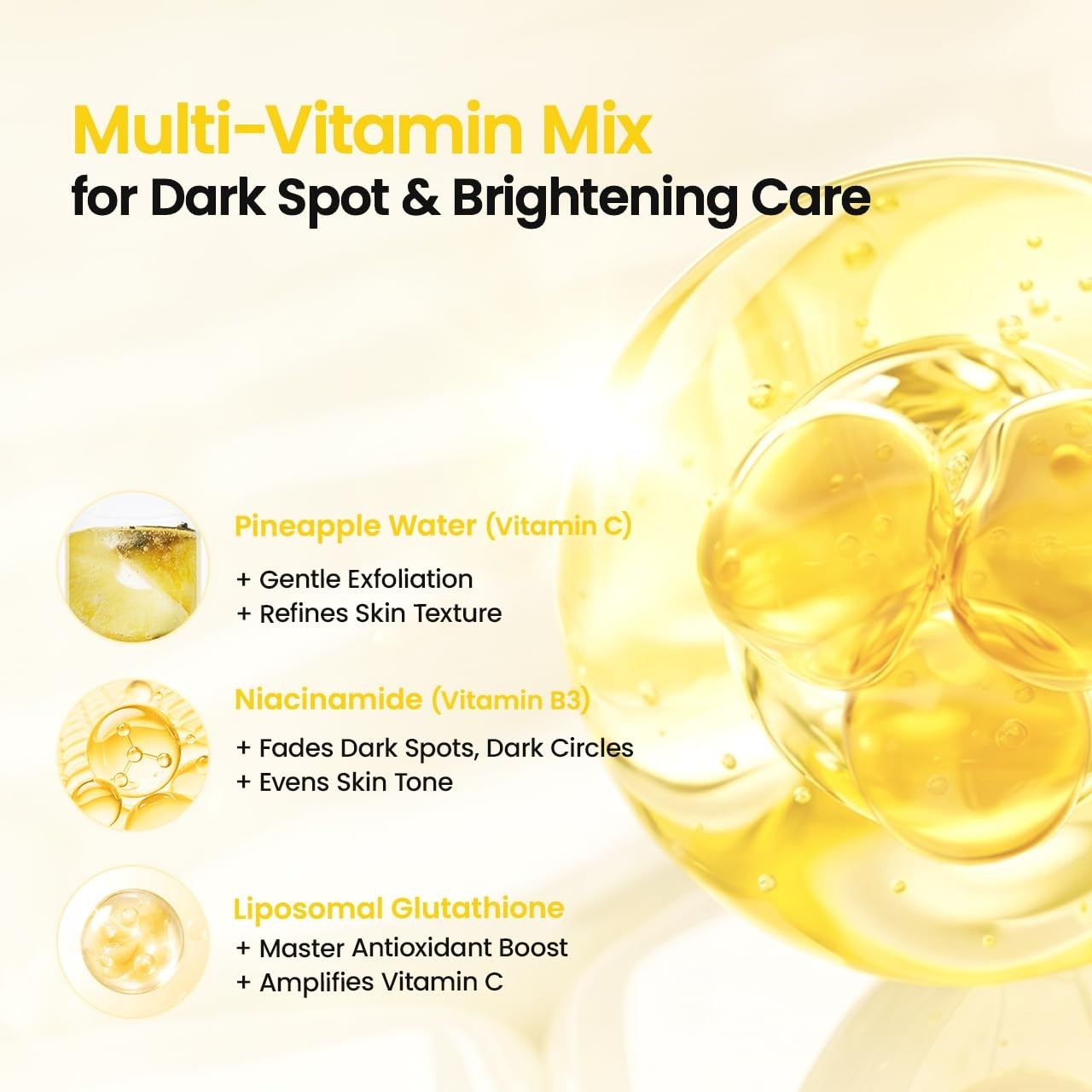 Niacinamide Eye Patches for Dark Circles & Dull Skin, 60 Count | Travel Essentia5