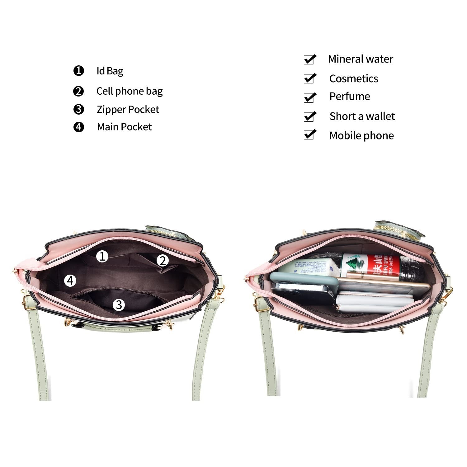 Stylish Women's Crossbody Handbags, Top Handle Satchel & Small Tote Bags3