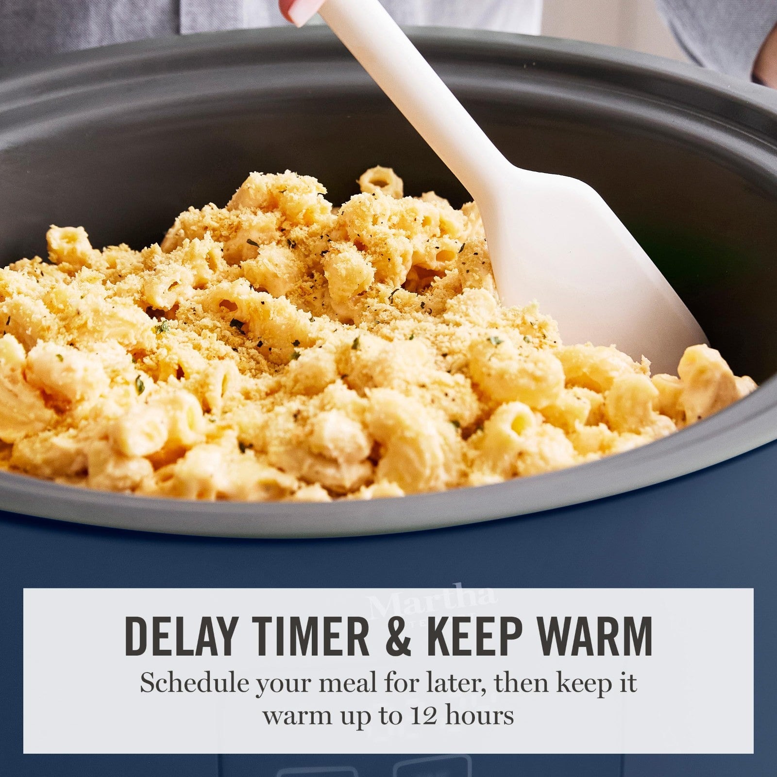 **Custom Title:** 8 QT Programmable Slow Cooker with Timer, Nonstick Ceramic Cro9