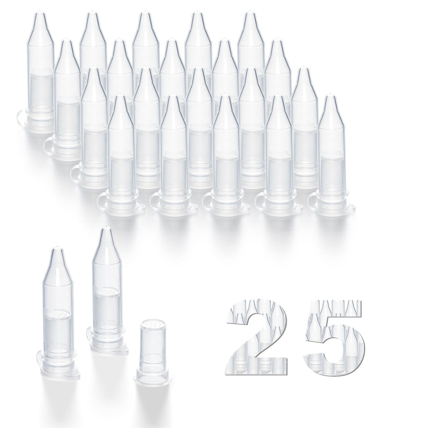 2ml Microporous Filter Column 0.22μm - 25 Sets Lab Filters for Chemical Reagents1