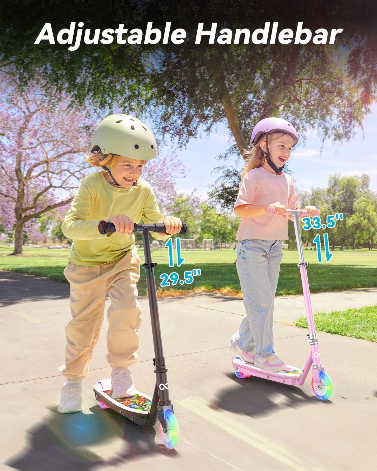 Kids Electric Scooter 3-8 Years, Safe 5 MPH, Lightweight & Durable, Fun Ride5