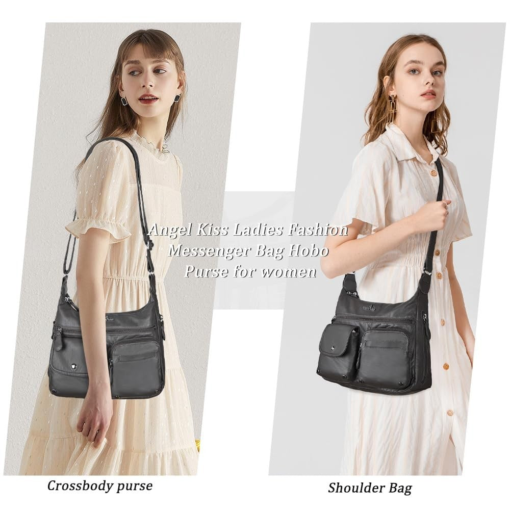 Stylish Crossbody Bags for Women   Medium Faux Leather Shoulder Handbags & Purse6