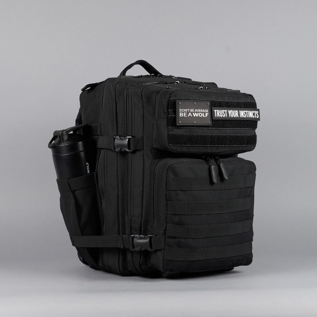 Durable 35L Waterproof Gym Backpack   1000D Oxford, MOLLE Webbing, Laptop Pocket6