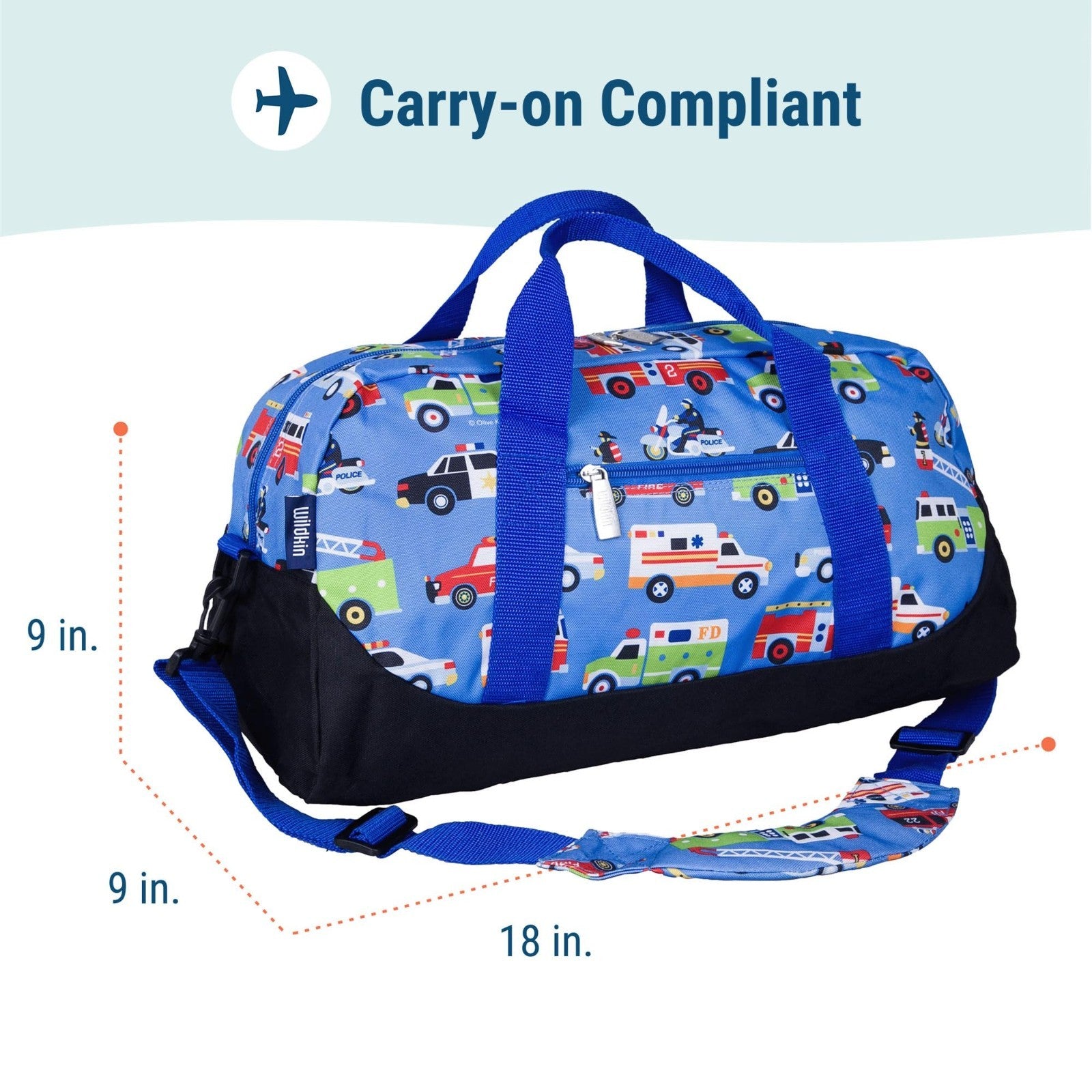 Kids Overnighter Duffel Bag - Carry-On Size, Perfect for School & Sleepovers3