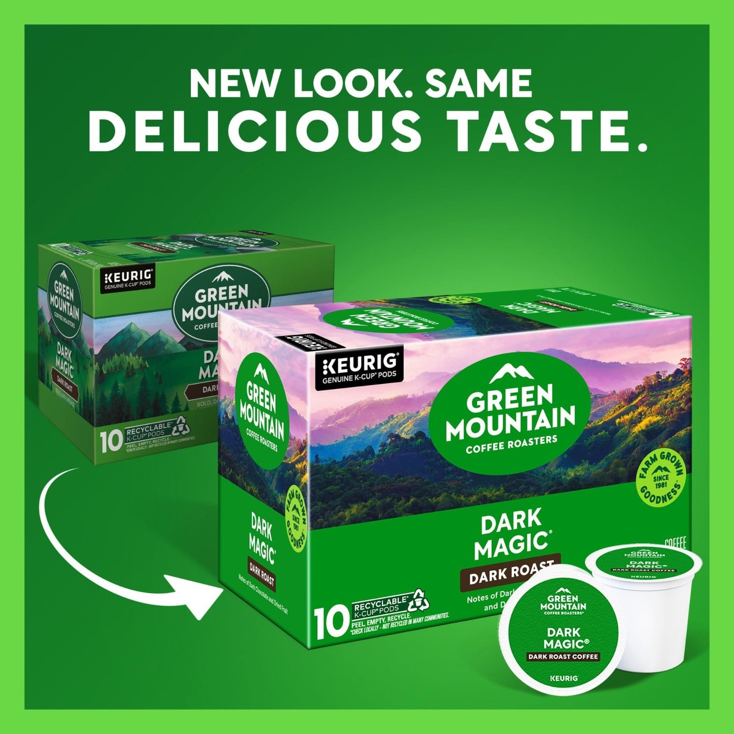 Dark Magic Coffee Pods, 60ct   Bold & Rich Flavor, Compatible with Keurig Machin2