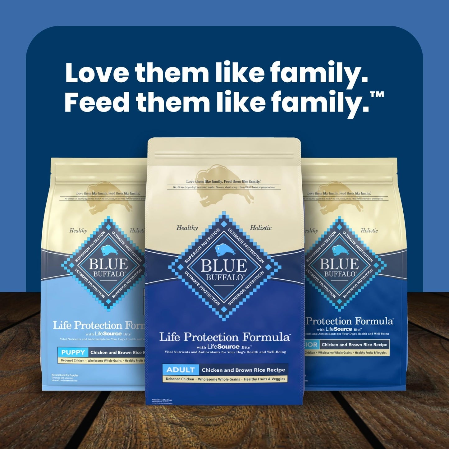 Premium Chicken Adult Dry Dog Food, 34 lb   Life Protection Formula, Healthy Nut8