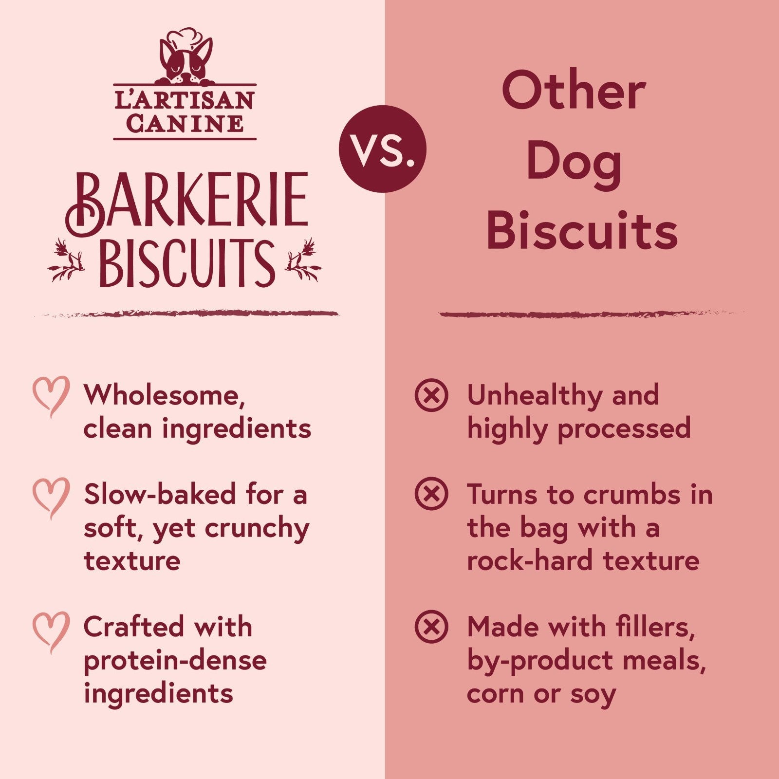 Healthy Salmon & Sweet Potato Dog Treats 8oz | Crunchy Biscuits for All Dogs, Lo5