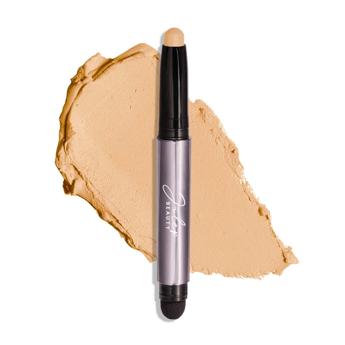 Crème-to-Powder Eyeshadow Stick - Vanilla Matte, Long-Lasting, Easy Application0