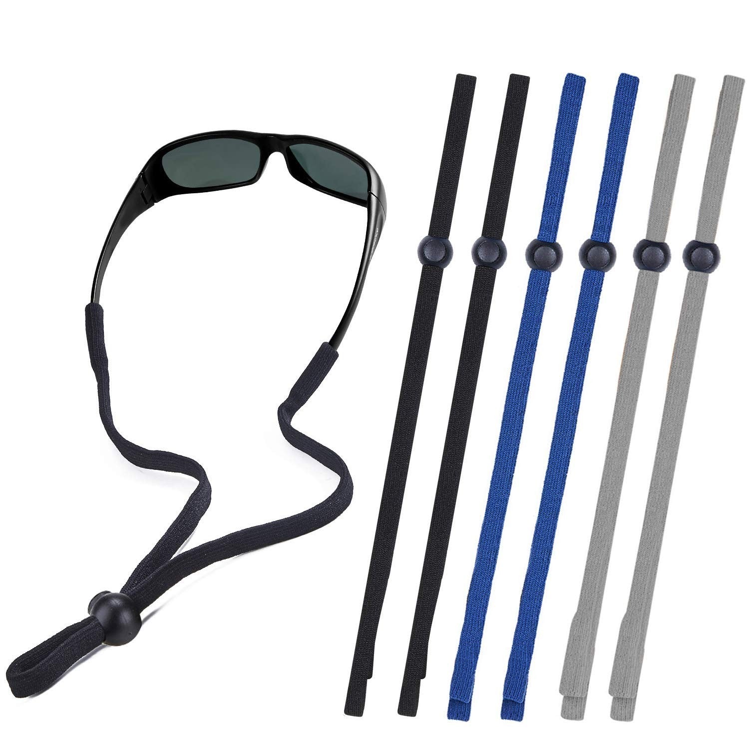 6-Pack Universal Eyeglass Lanyard - Eyewear Retainer Cord for Reading, Sports &1