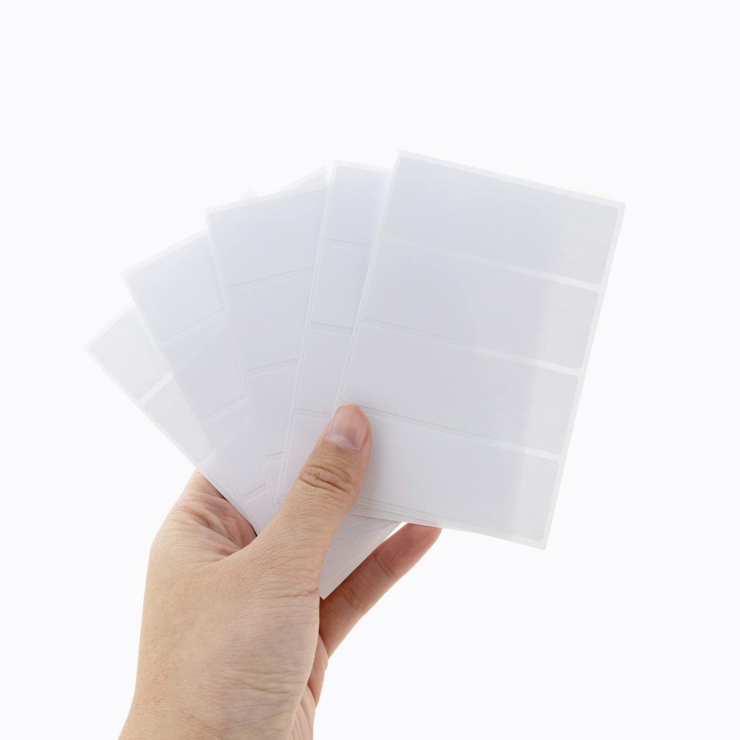 Multipurpose White Labels 2.75x1 in, 128 Count, Matte Paper, Peel-and-Stick for3