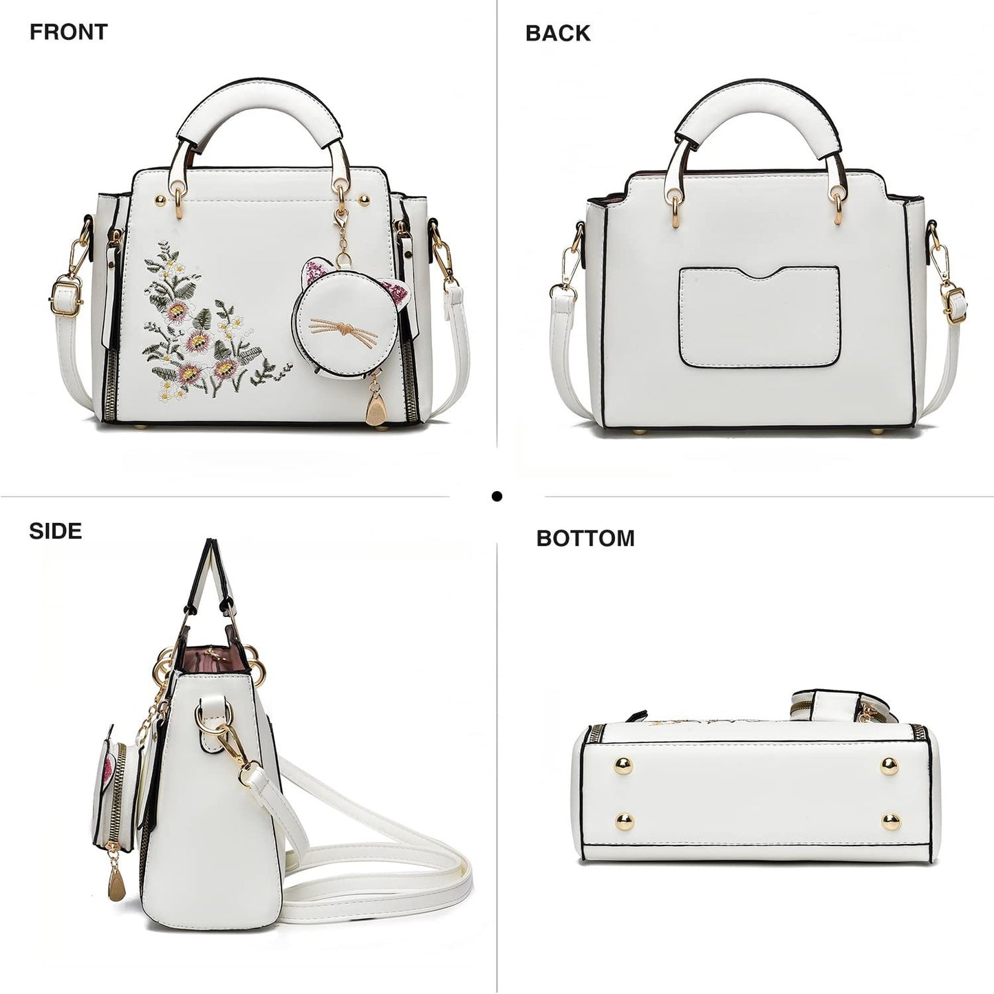 Stylish Women's Crossbody Handbags - Top Handle Satchel & Small Tote Bags4