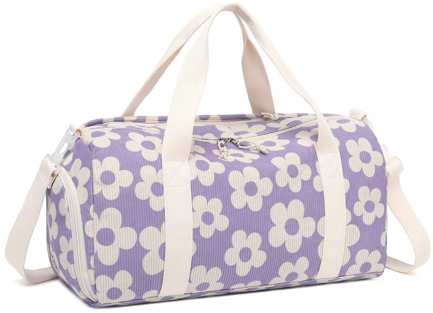 Cute Girls Duffle Bag - Waterproof Gym Bag with Shoe Compartment & Wet Pocket1