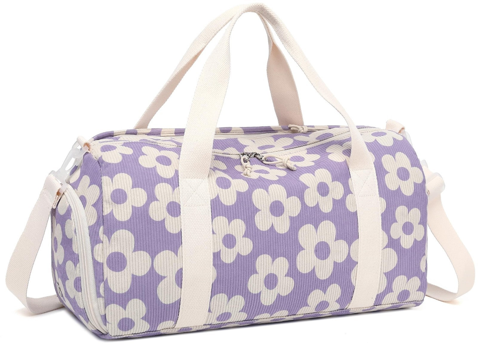 Cute Girls Duffle Bag - Waterproof Gym Bag with Shoe Compartment & Wet Pocket1
