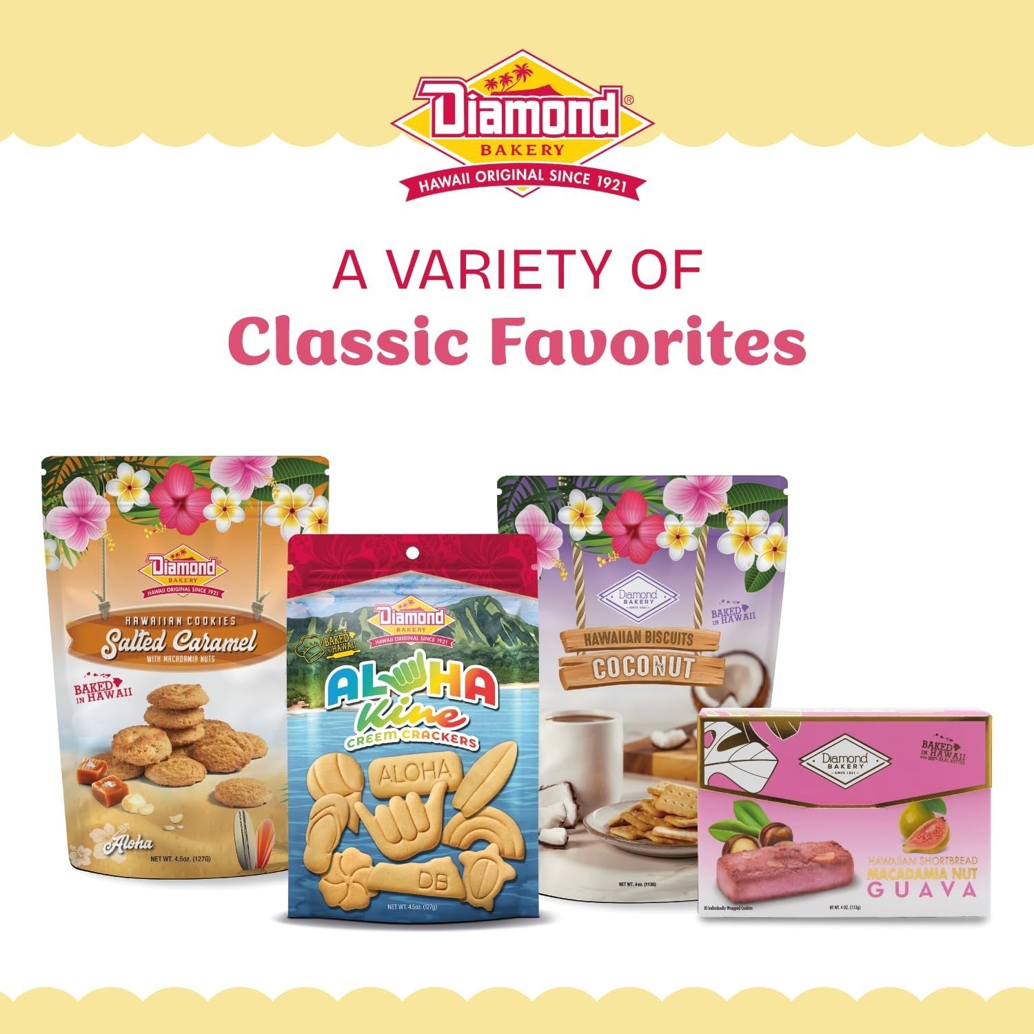 Hawaiian Lilikoi Macadamia Nut Shortbread Cookies 3-Pack | Individually Wrapped6
