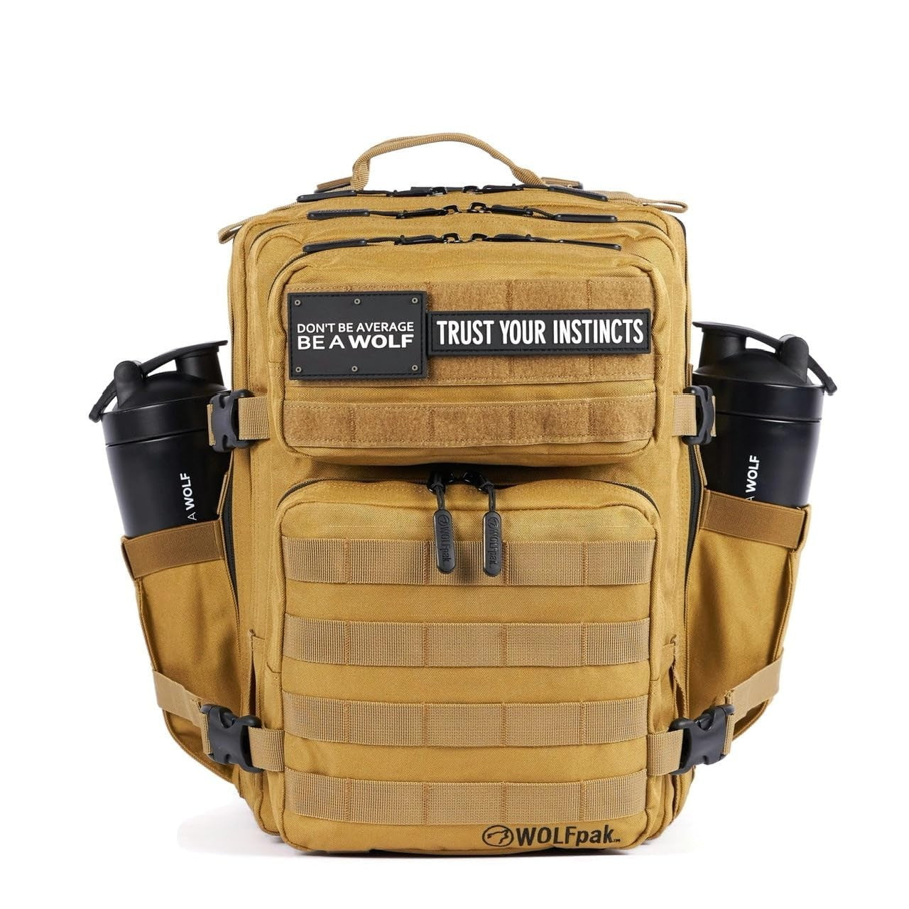 Durable 25L Athletic Gym Backpack   Waterproof Oxford, MOLLE Webbing, Laptop Poc4