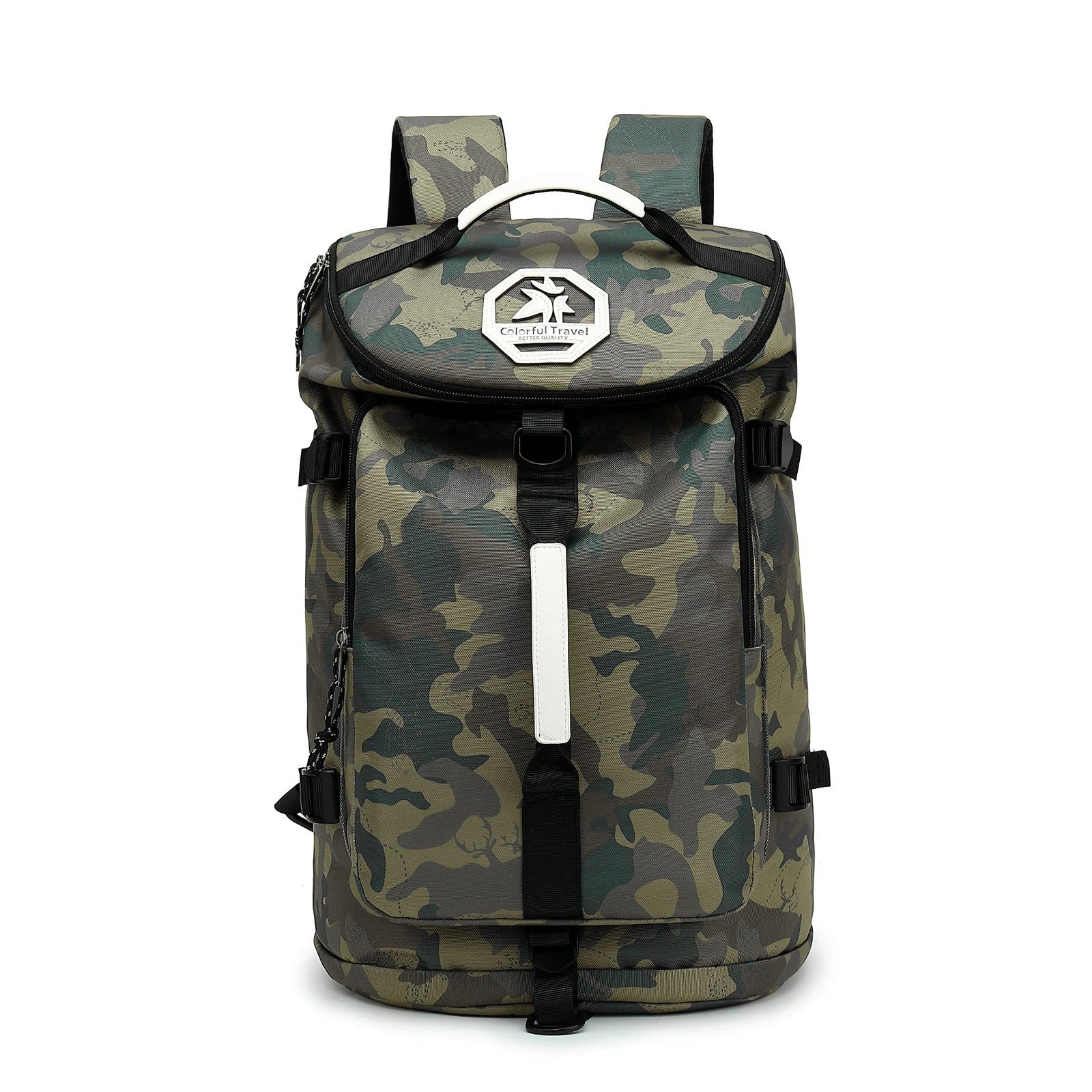 Waterproof Gym Duffel Backpack with Shoe Compartment, 4 Carry Methods, Sports &1