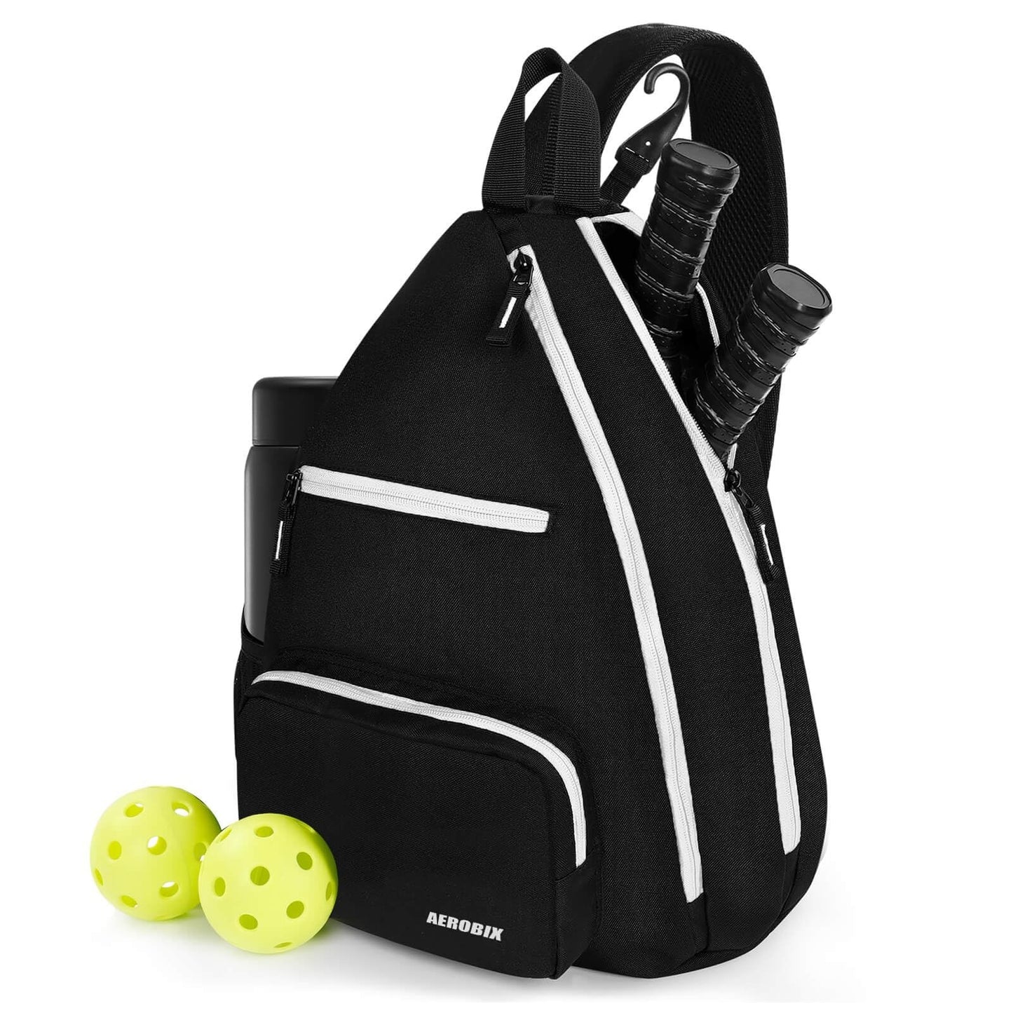 Large Capacity Pickleball Backpack with Padded Paddle Pocket & Upgraded Zippers7